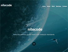 Tablet Screenshot of nilecode.com